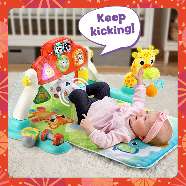 Kick Up Those Little Tootsies!